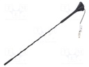 Antenna; car top; 0.4m; AM,FM; universal; 18cm; 12VDC