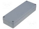 Enclosure: multipurpose; X: 64mm; Y: 186mm; Z: 34.5mm; EUROMAS; IP66