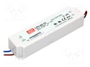 Power supply: switched-mode; LED; 60W; 15VDC; 4A; 90÷264VAC; IP67