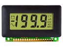 Voltmeter; digital,mounting; 0÷200mV; on panel; snap fastener