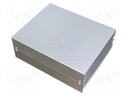 Enclosure: multipurpose; X: 300mm; Y: 367mm; Z: 134mm; aluminium