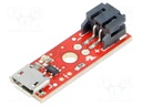 Module: Li-Po/Li-Ion charger; 5VDC; USB B micro