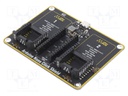 Expansion board; Arduino socket,mikroBUS socket x2; 3.3/5VDC