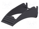 Retainer/retractor clip; Series: R4N