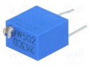 Potentiometer: mounting; vertical,multiturn; 5kΩ; 250mW; ±10%