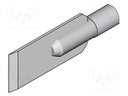 Tip; cutting,shovel; 0.65x13mm; longlife