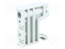 Holder; Application: ZUG; grey; Width: 10mm; polyamide; TS35