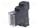 Timer; 0,05s÷300h; SPDT; 250VAC/8A; 24÷240VAC; 24÷240VDC; DIN; IP20