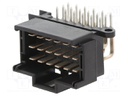 Connector: automotive; MCP 2.8; socket; male; PIN: 18; tinned; THT