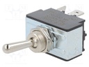 Switch: toggle; Pos: 2; DPST; OFF-(ON); 20A/12VDC; 0÷55°C; 50mΩ