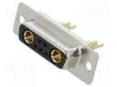 Special D-Sub; PIN: 7(2+5); plug; female; for cable; soldering