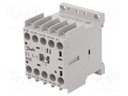 Contactor: 4-pole; Auxiliary contacts: NO x4; 230VAC; 10A; CI 5