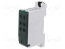 Splice terminal: distribution block; OJL; ways: 1; terminals: 8