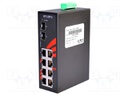 Industrial module: switch Ethernet; unmanaged; 12÷48VDC; RJ45