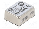 Isolated Board Mount DC/DC Converter, 2:1 Input, ITE, 1 Output, 4 W, 3.3 V, 1.22 A
