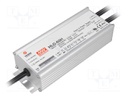 Power supply: switched-mode; LED; 70W; 100÷200VDC; 350mA; IP67