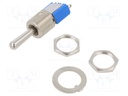 Switch: toggle; Pos: 3; DP3T; (ON)-OFF-(ON); 3A/250VAC