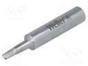 Tip; narrow spade; XNT; 1.6x0.4mm