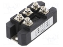 Three-phase bridge rectifier; Urmax: 800V; If: 100A; Ifsm: 1.2kA