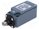 Limit switch; steel roller Ø12mm; NO + NC; 10A; max.500VAC; IP67