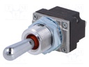 Switch: toggle; Pos: 3; SP3T; ON-OFF-ON; 0.1A/28VDC; -40÷85°C; IP68