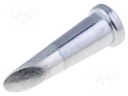 Tip; conical sloped; 3.2x6mm; sloped 60°