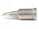 Tip; conical sloped; 2.4mm; for gas soldering irons