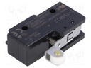 Microswitch SNAP ACTION; with short lever,with roller; SPDT