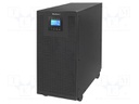 Power supply: UPS; 20kW; 20kVA; 380V; 250x570x600mm; Ubatt: 12V