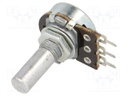 Potentiometer: shaft; single turn; 2.2kΩ; 100mW; ±20%; 6mm; for PCB