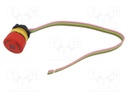 Switch: emergency stop; Stabl.pos: 2; NC x2; 5A/250VAC; 5A/24VDC
