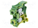 Splice terminal: rail; 1.5÷25mm2; ways: 1; terminals: 2; Width: 12mm