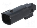Connector: automotive; MX150L; plug; male; 22AWG÷18AWG; PIN: 2; IP67