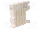 Holder; Application: ZUG; white; Width: 10mm; polyamide; TS35
