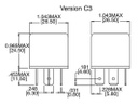 Relay: electromagnetic; SPDT; Ucoil: 12VDC; 40A; automotive; 680mW
