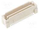 Connector: PCB to PCB; male; PIN: 40; 0.8mm; H: 7mm; Series: FH; 0.5A