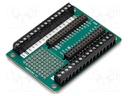 Expansion board; pin strips,solder pads,screw terminal