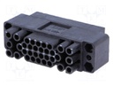 Connector: rectangular; AMP M Series; plug; male/female; PIN: 34