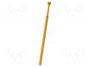 Needle-like test probe; Operational spring compression: 4.3mm