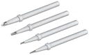 Tip set for soldering station AP 2, 4 tips: ø 0.5, 1.5, 2.0, 3.3 mm