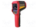Infrared thermometer; LCD 2,4"; -50÷1850°C; Opt.resol: 55: 1