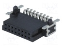 Connector: PCB to PCB; female; PIN: 16; 1.27mm; Series: har-flex