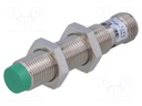 Sensor: inductive; Output conf: PNP / NO; 0÷6mm; 10÷30VDC; M12