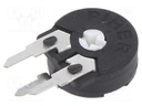 Potentiometer: mounting; vertical; 200Ω; 150mW; ±20%; linear