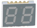 Display: LED; 7-segment; 10mm; 0.39"; No.char: 2; green; 8÷25mcd