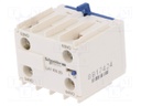 Auxiliary contacts; Series: TeSys K; Leads: screw terminals
