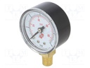 Manometer; 0÷6bar; non-aggressive liquids,inert gases; 40mm