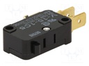 Microswitch SNAP ACTION; without lever; SPDT; 15A/250VAC; Pos: 2