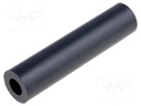 Spacer sleeve; cylindrical; polyamide; L: 9mm; Øout: 10mm
