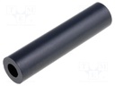 Spacer sleeve; cylindrical; polyamide; L: 7mm; Øout: 4mm; max.110°C